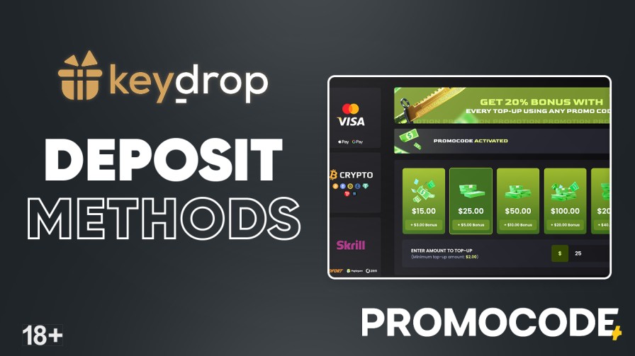 keydrop deposit methods