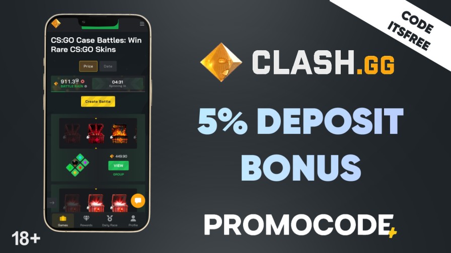 clash.gg deposit bonus