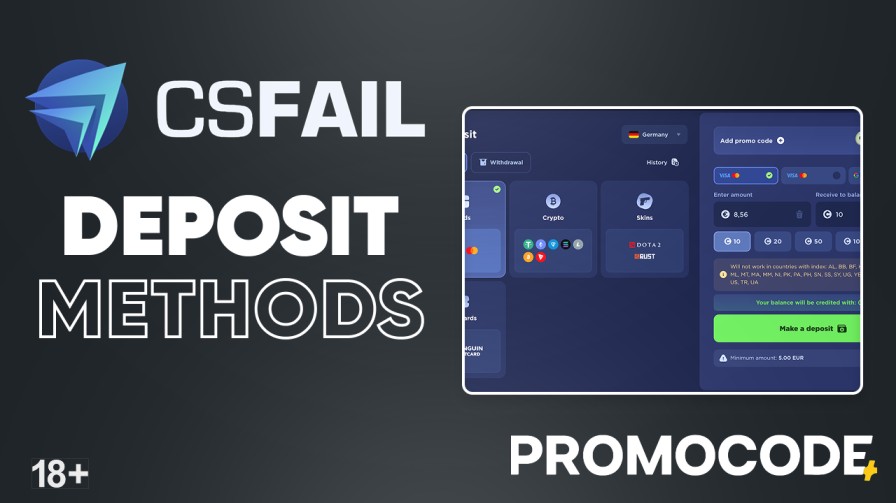 csfail deposit methods