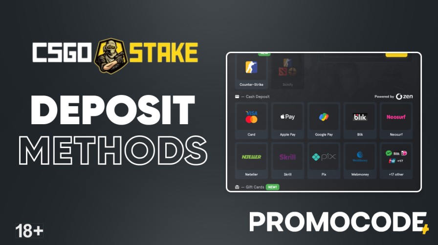 csgostake deposit methods