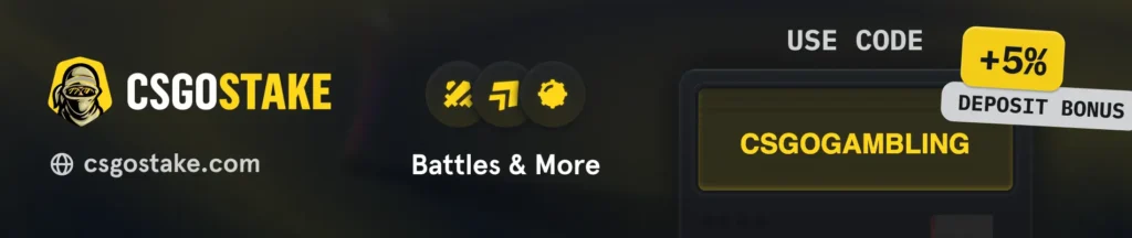 csgostake welcome bonus