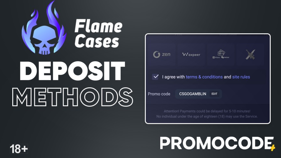 flamecases deposit methods
