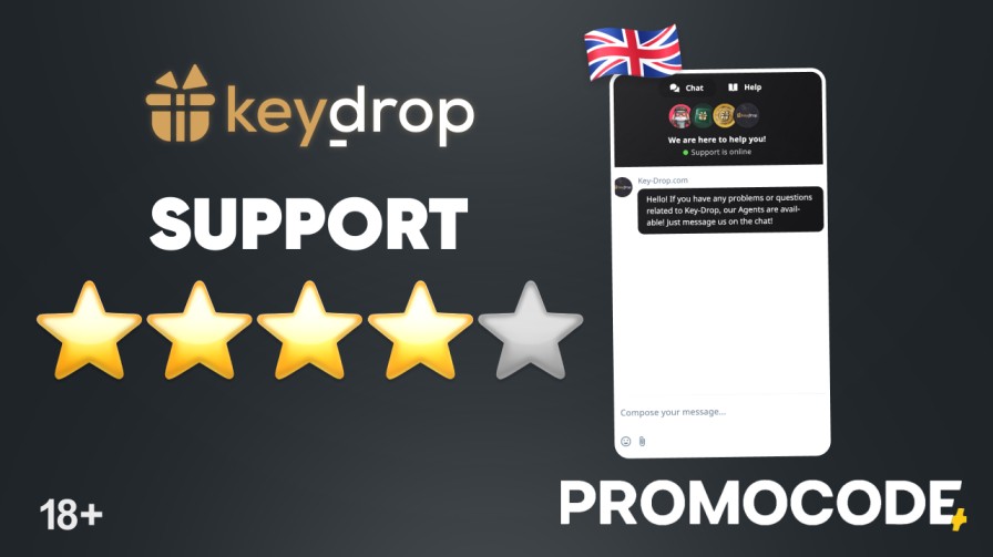 keydrop support