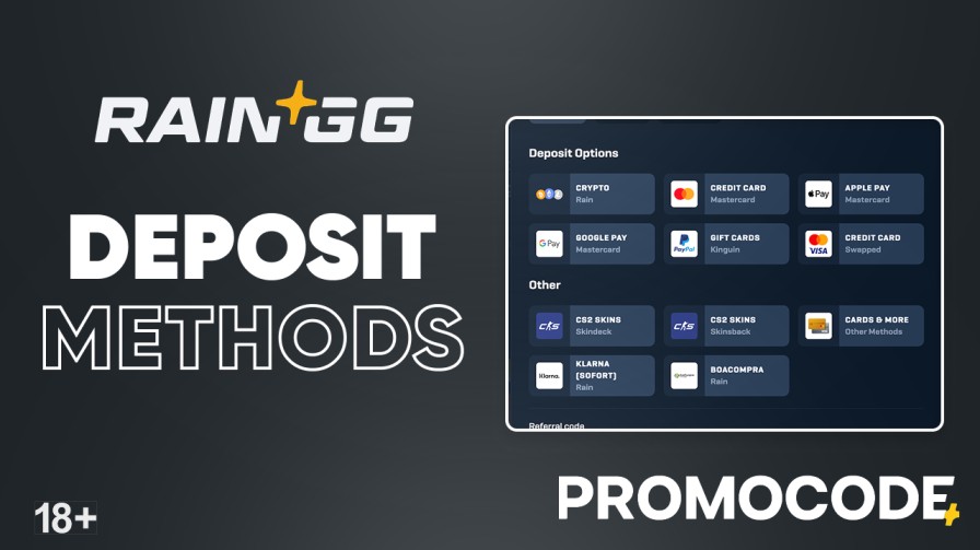 rain.gg deposit methods